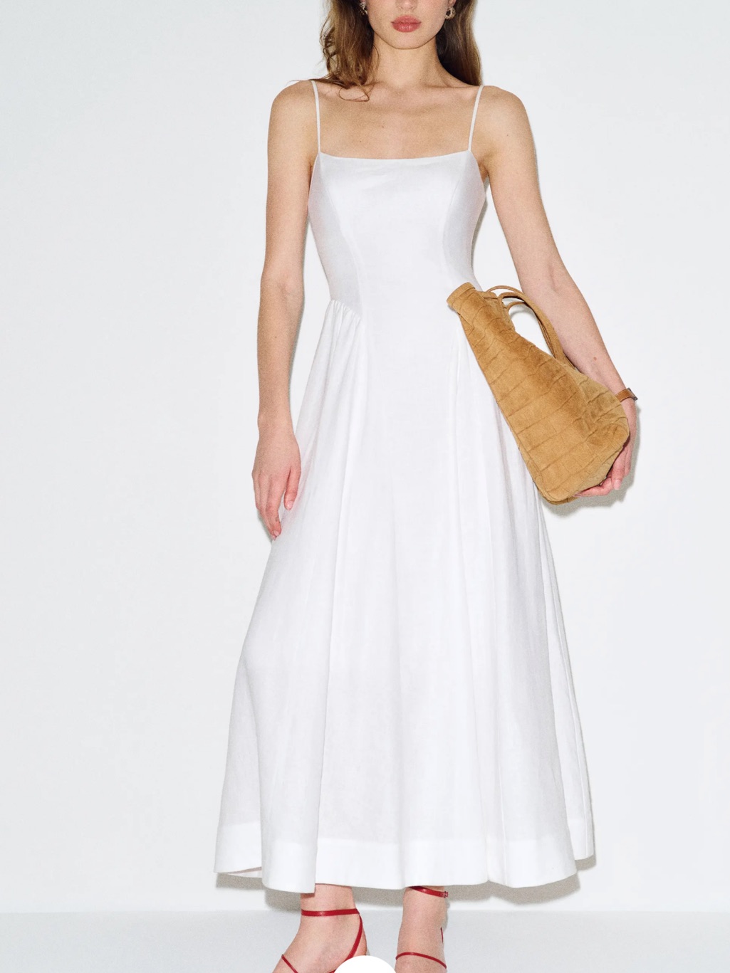 Reformation Neri Linen Dress Nwt